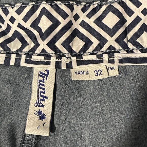 Trunks multi-functional men's blue shorts 32 trunks - Picture 5 of 6